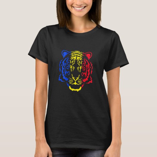 ルーマニア国旗 Tシャツ (正面)