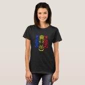 ルーマニア国旗 Tシャツ (正面フル)