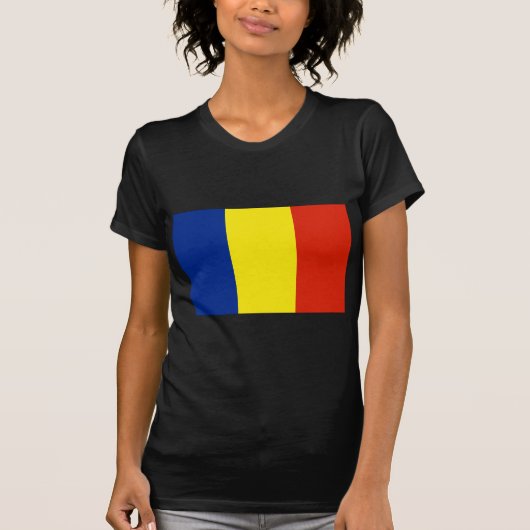 ルーマニア国旗 Tシャツ (正面)