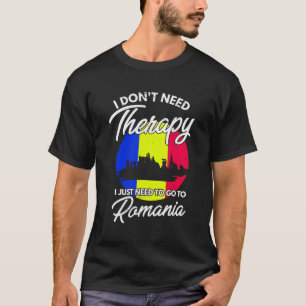 ルーマニア国旗Iルーマニア国旗IバケーションギフトI Rom Tシャツ