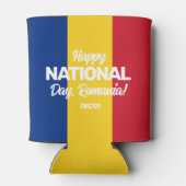 ルーマニア独立記念日ルーマニア国旗 缶クーラー (裏面)