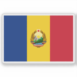 ルーマニア社会主義共和国国旗（1965年～1989年） シール