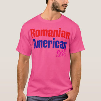 ルーマニア系アメリカ人ガール2 Tシャツ
