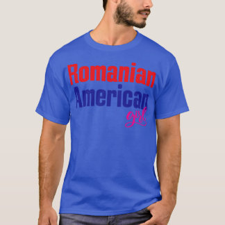 ルーマニア系アメリカ人ガール2 Tシャツ