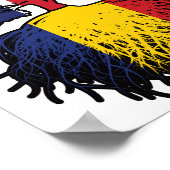 ルーマニア統一されたイギリス ポスター (角)