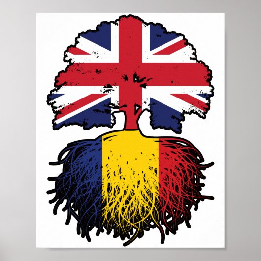 ルーマニア統一されたイギリス ポスター (正面)