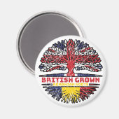 ルーマニア統一されたルーマニア英王国大樹 マグネット (正面/裏面)