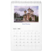 ルーマニア美しいペ独身のージカレンダー カレンダー (3月 2026)