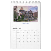 ルーマニア美しいペ独身のージカレンダー カレンダー (2月 2026)