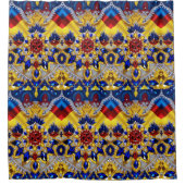 ルーマニア色のシャワーカーテン シャワーカーテン (正面)