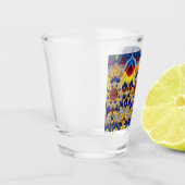ルーマニア色のショットグラス ショットグラス (左)