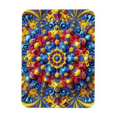 ルーマニア色のフレキシブルなフォトマグネット マグネット (縦)