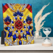 ルーマニア色のプラークモダンデザイン フォトプラーク (側面)