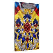 ルーマニア色の愛国的なクリップボード クリップボード (右)