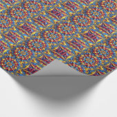 ルーマニア色の特殊なラッピング紙 ラッピングペーパー (角)