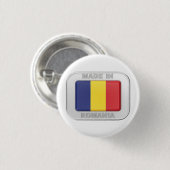 ルーマニア製 缶バッジ (正面&裏面)