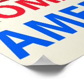 ルーマニア誇りを持った系アメリカ人 ポスター (角)