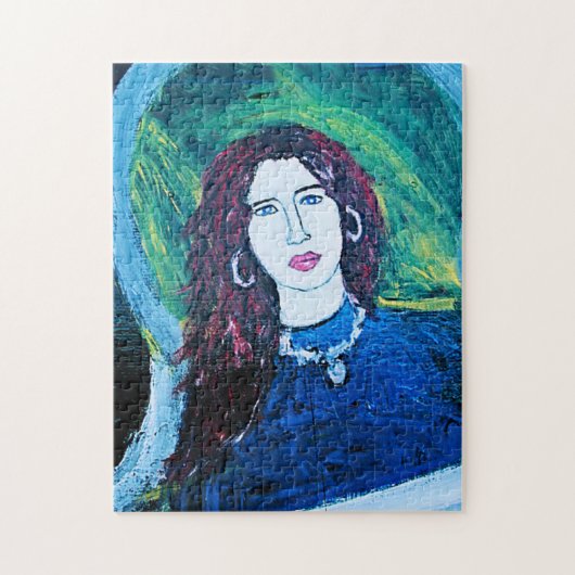 ルーマニア赤 ジグソーパズル (縦)