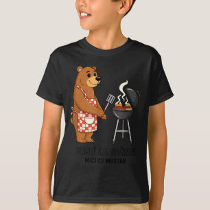 ルーマニア風BBQ ミチテイ ウルスラグラタル マスタード添え おもしろ Tシャツ