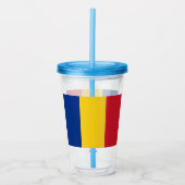 ルーマニア アクリルタンブラー (正面)