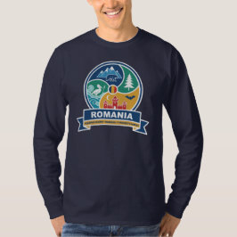 ルーマニア カルパチア ダニューブ トランシルヴァニア Tシャツ