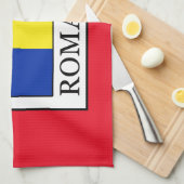 ルーマニア キッチンタオル (四つ折り)