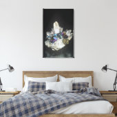 ルーマニア,クォーツのカルコパイライト キャンバスプリント (インサイチュ (寝室))