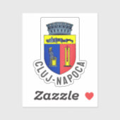 ルーマニア，クルジュ – ナポカのコート シール (シート)