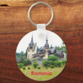 ルーマニア,シナイのペレス城 キーホルダー (正面)