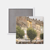ルーマニア シビウ 新市街 (RF) マグネット (正面/裏面)
