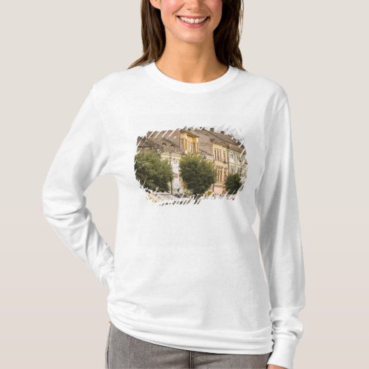 ルーマニア シビウ 新市街 (RF) Tシャツ (正面)