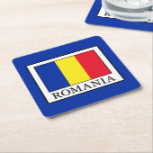 ルーマニア スクエアペーパーコースター (アングル)