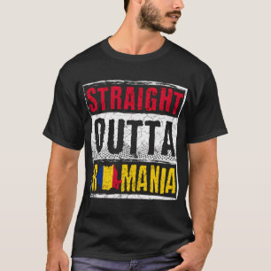ルーマニア・ストレートアウトタルーマニア Tシャツ
