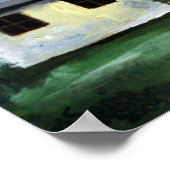 ルーマニア – トランシルバニアハ素朴ウス ポスター (角)