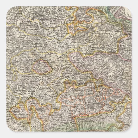 ルーマニア，トランシルバニア スクエアシール (正面)