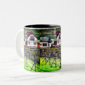 ルーマニア,トランシルバニア ツートーンマグカップ (正面左)