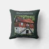 ルーマニア – トランシルバ伝統的ニア語 クッション (裏面)