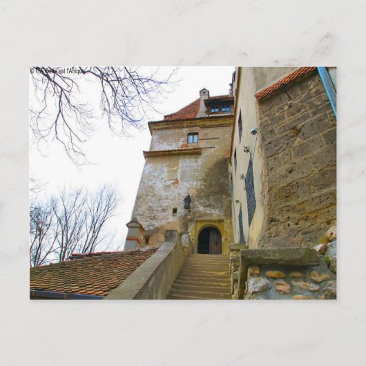 ルーマニア,ドラキュラの城,ブラン,トランシルバニア, ポストカード (正面)