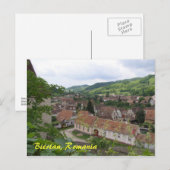 ルーマニア，ビエルタン ポストカード (正面/裏面)