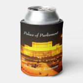ルーマニア，ブカレスト，国会議事堂 缶クーラー (缶正面)