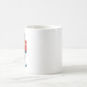 ルーマニア、ブザウ市の紋章 コーヒーマグカップ (中央)