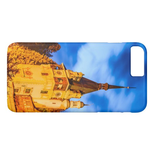 ルーマニア，ペレス城 Case-Mate iPhoneケース (裏面(横))