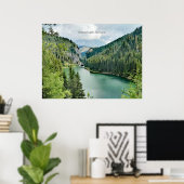 ルーマニア，ボルボッチ湖 ポスター (ホームオフィス)