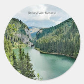 ルーマニア,ボルボッチ湖 ラウンドシール (正面)