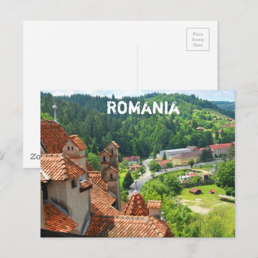 ルーマニア ポストカード (正面/裏面)
