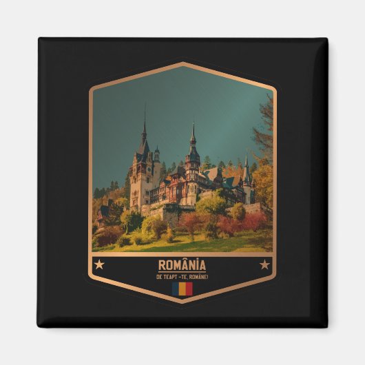 ルーマニア マグネット (正面)