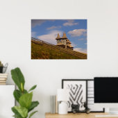 ルーマニア,モルドバ,木造の正教会 ポスター (ホームオフィス)