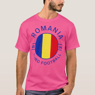 ルーマニア ユーロ 2024 デザイン Tシャツ