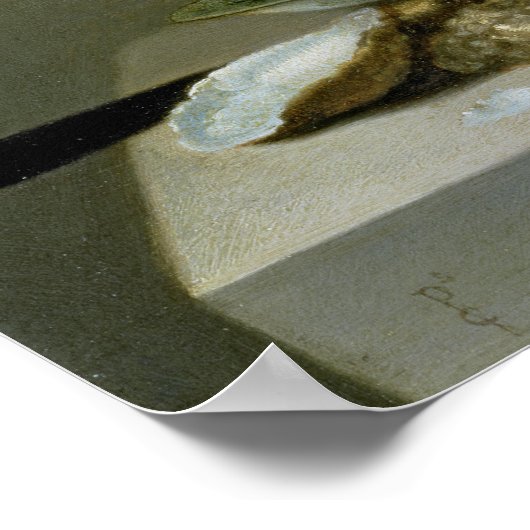 ルーマーとギルトカップを持つ静物人生 ポスター (角)