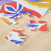 ルーマ伝統的ニアデコール ジグソーパズル (側面)